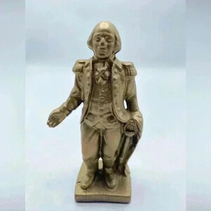 Vintage Hubley Bank George Washington Copper Bronze 6.5 inches